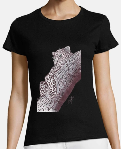 T-shirt leopardo