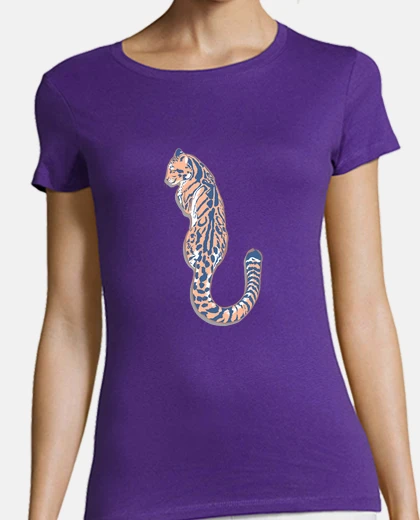 Camiseta leopardo nublado ter