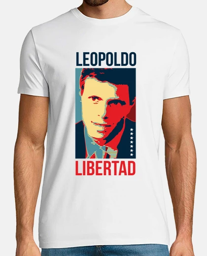 Playera Leopoldo Lopez Libertad