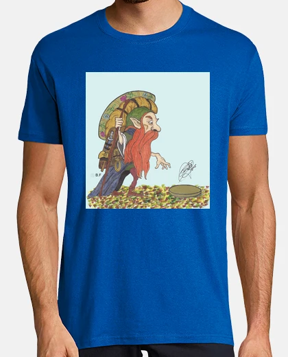 T-shirt leprechaun cercatore d39oro