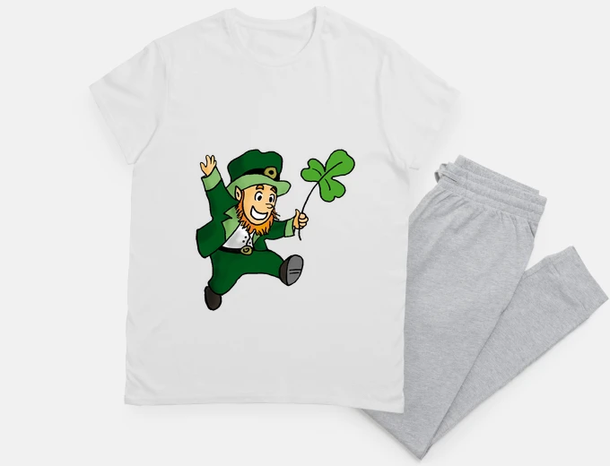 Pigiama leprechaun felice festa trifoglio san p