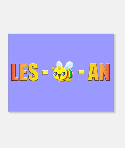 Stampa les - bee -un orizzontale