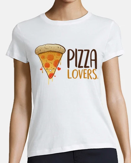 Tee-shirt les amateurs de pizza