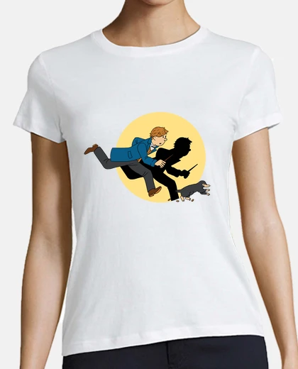Tee-shirt les aventures de newt scamander m2