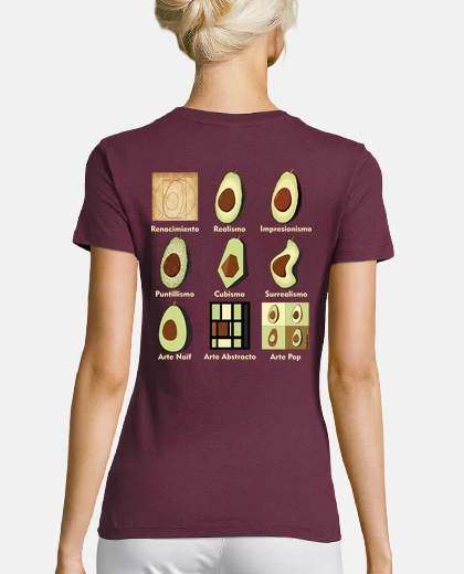 Tee-shirt les avocats dans l&#39;art