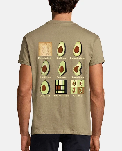 Tee-shirt les avocats dans l&#39;art