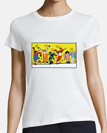 Tee-shirt les bronzes font du ski