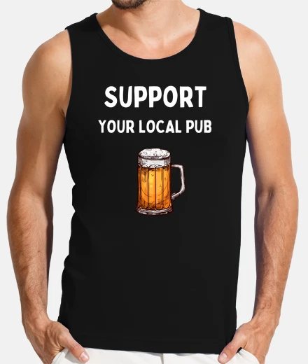 Tee-shirt les buveurs de bière soutiennent votre 