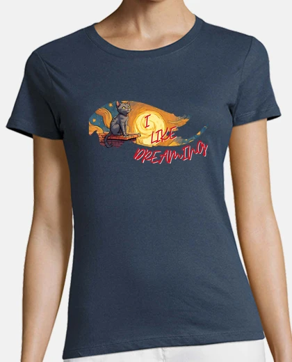Tee-shirt les chats aussi peuvent rêver