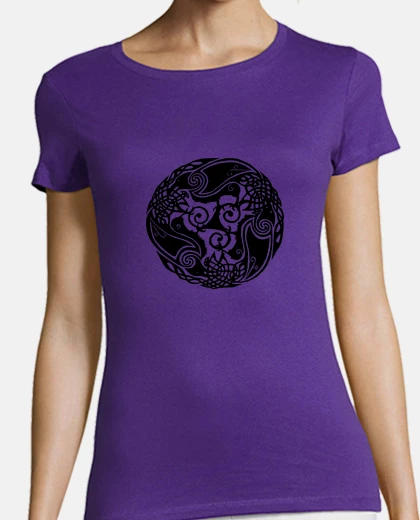 Tee-shirt les corbeaux de morrigan, noeud celtique