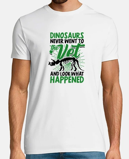 Tee-shirt les dinosaures ne sont jamais allés che