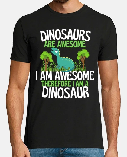 Tee-shirt les dinosaures sont géniaux dinosaure d