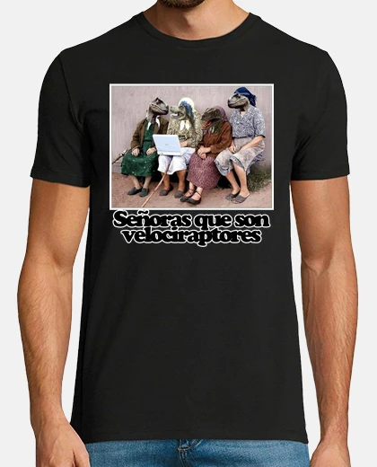 Tee-shirt les femmes qui son velociraptors