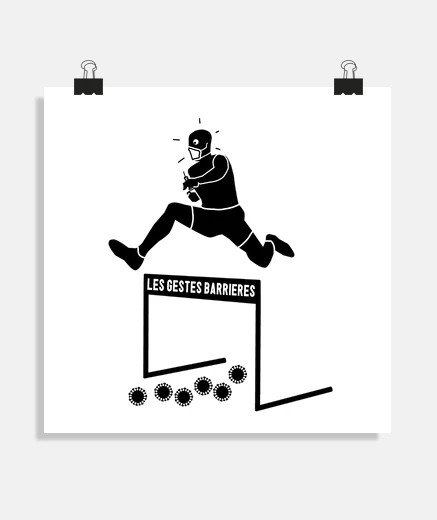 Poster LES GESTES BARRIÈRES
