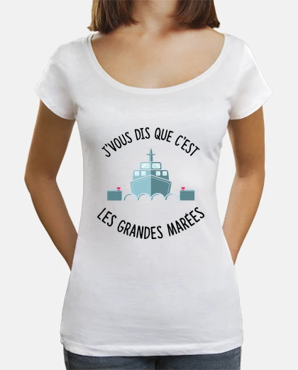 Tee-shirt Les grandes marées François l'embrouille