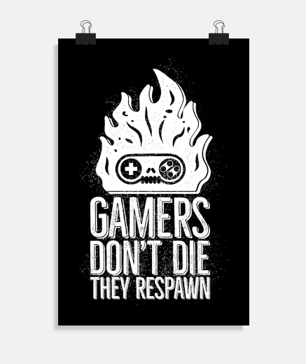 Poster les joueurs ne meurent pas