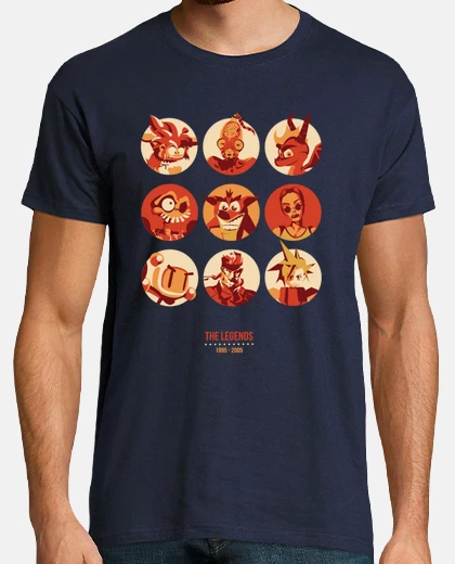 Tee-shirt Les légendes 1995-2005