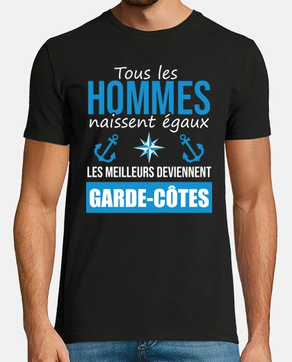 Tee-shirt les meilleurs deviennent garde-côtes