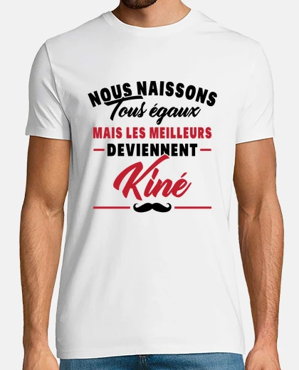 Tee-shirt Les meilleurs deviennent kiné