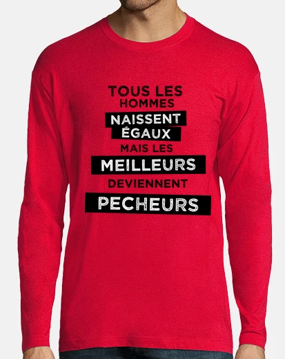 Tee-shirt Les meilleurs deviennent pêcheurs