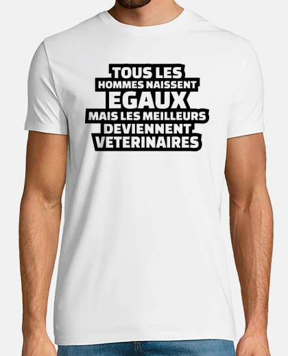 Tee-shirt les meilleurs deviennent vétérinaires