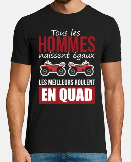 Tee-shirt les meilleurs roulent en quad
