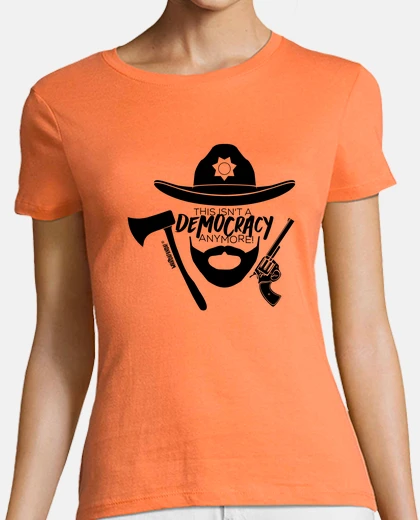 Tee-shirt les morts de marche - ricktatorship