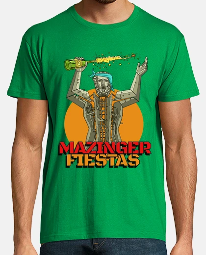 Tee-shirt les parties mazinger ii