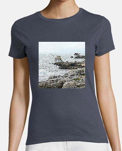 Tee-shirt Les pêcheurs et leurs cabanes