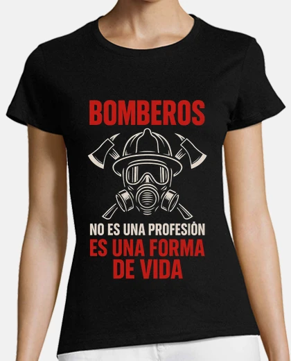 Tee-shirt Les pompiers sont un mode de vie