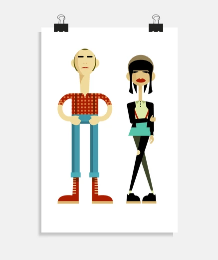 Poster les skinheads