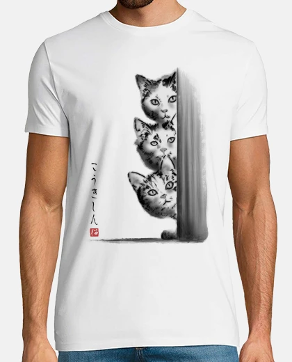 Tee-shirt les trois curieux