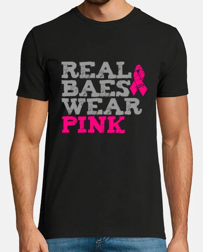 Tee-shirt Les vraies Baes portent du rose
