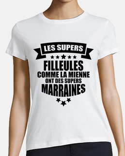 Tee-shirts Femme Cadeau filleule - Livraison Gratuite