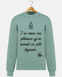 Pull avec best sale phrase drole