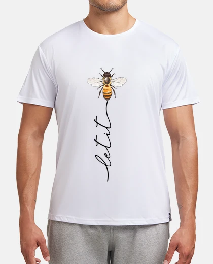Camiseta let it bee: idea de regalo divertida para los amantes de las abejas