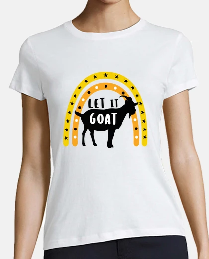 Playera let it goat