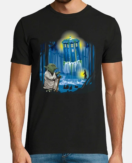 T-shirt Let the Tardis be with you