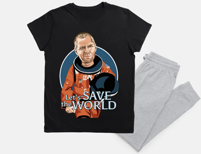 Pyjama Let39s save the world
