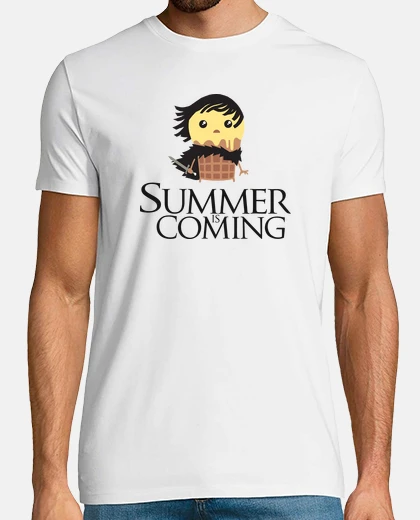 Tee-shirt l'été est coming