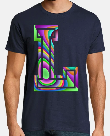 Camiseta Letra L Colors
