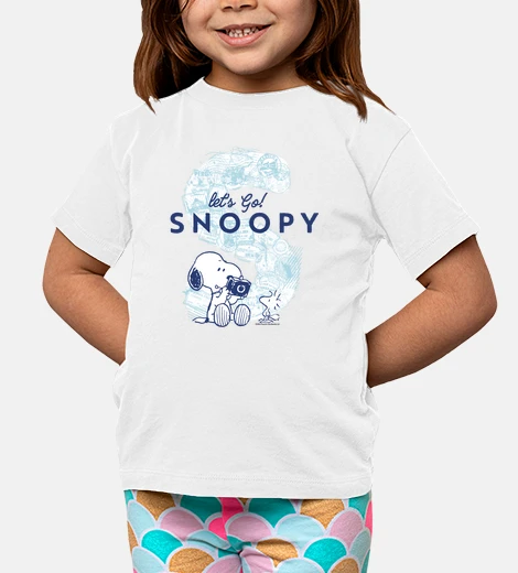 Abbigliamento Lets go Snoopy Woodstock travel