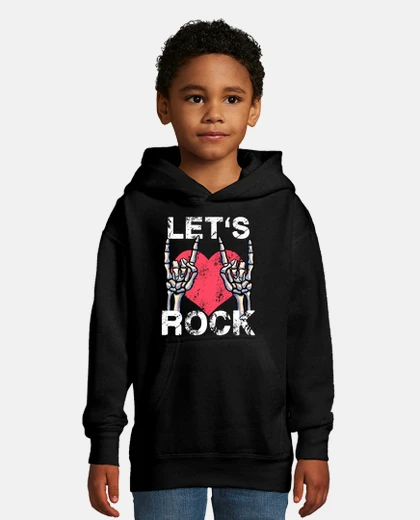 Kids lets rock retro guitarist drummer rock 