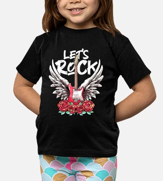 Playera ninos lets rock rock and roll roc. laTostadora Mexico