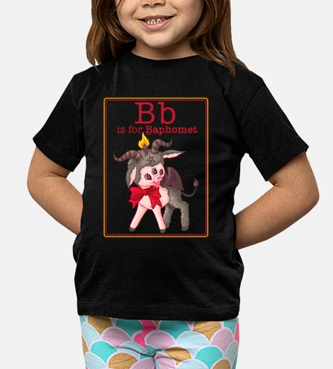 Ropa Letter B is for a Cute Baphomet carta Satán