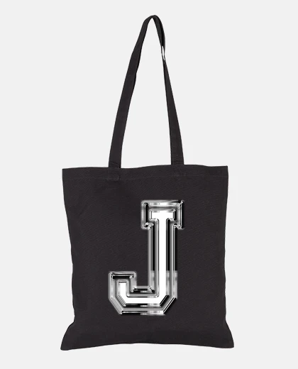 Bag letter j white