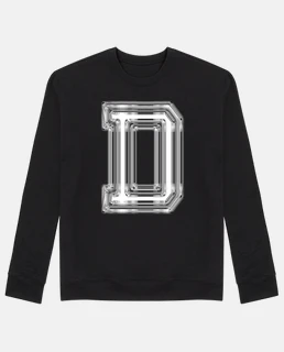letter d white