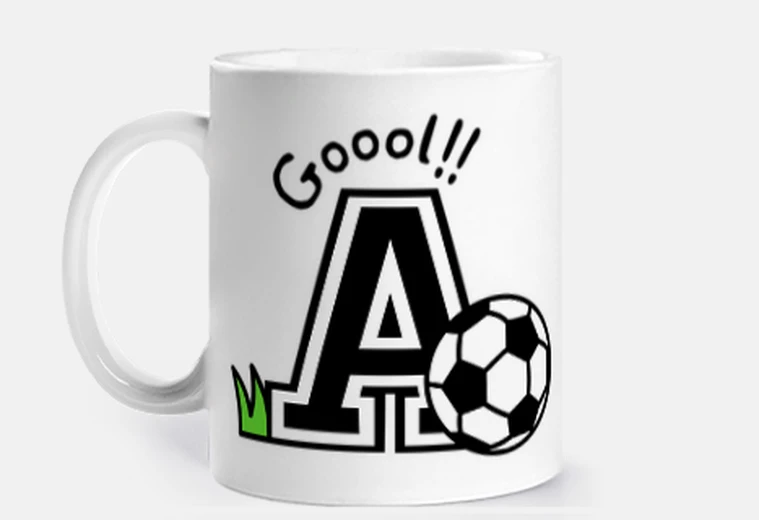 Tazza lettera al ball