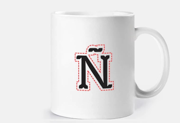 Tazza lettera ñ