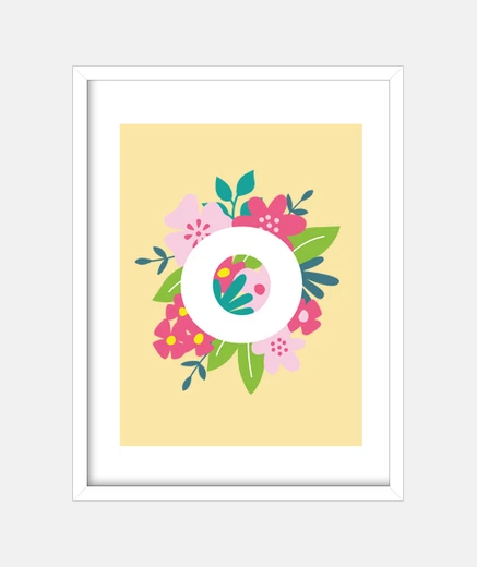 Quadro lettera o